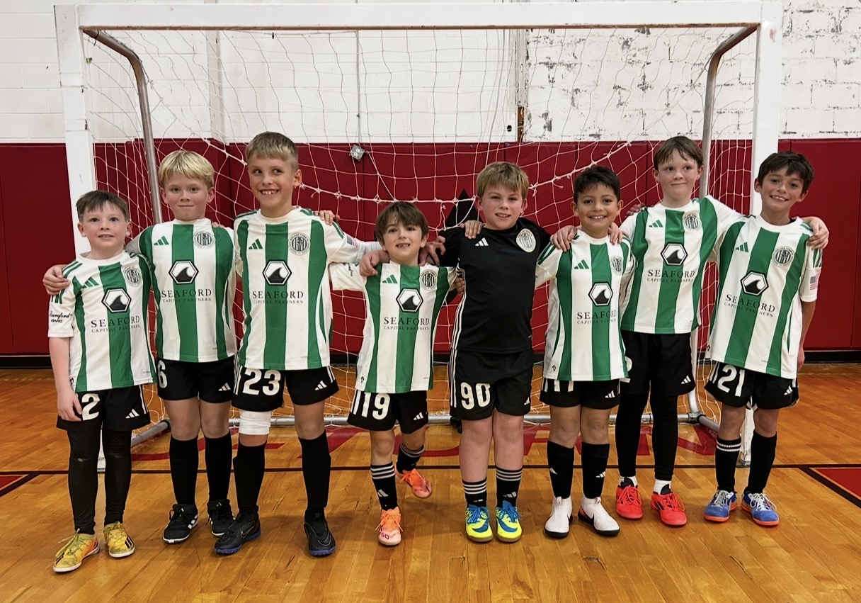 Futsal on an indoor court